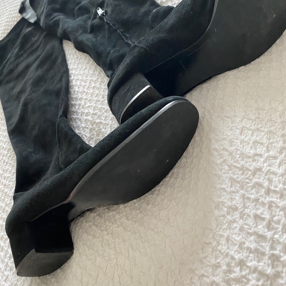 Zara suede over the knee boot - Picture 4 of 11